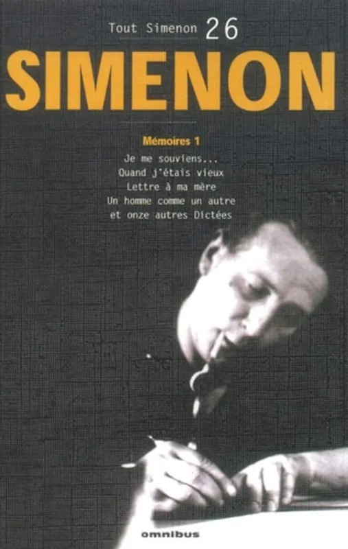 Mémoires - Georges Simenon Speciale Aanbieding