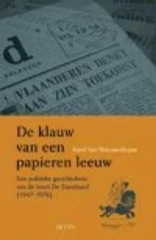 De klauw van een papieren leeuw - Karel Van Nieuwenhuyse Fabrieksprijs