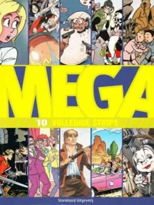 Aanbieding Mega 10 volledige strips - uitg. Standaard
