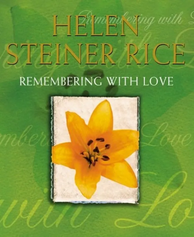 Korting Remembering With Love - Helen Steiner Rice