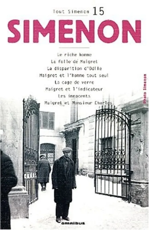 Koopje Tout Simenon centenaire, tome 15 - Georges Simenon