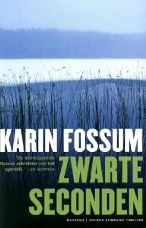 Aanbieding Zwarte seconden - Karin Fossum