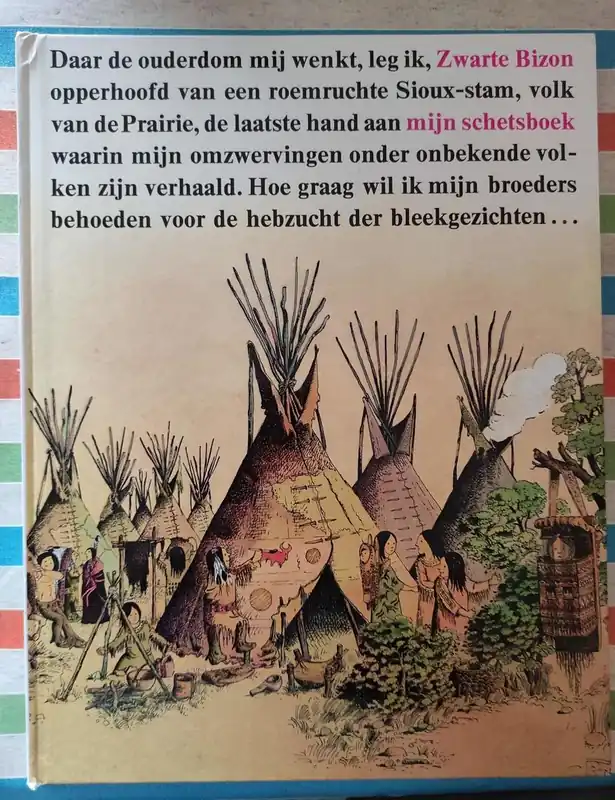 Het schetsboek van Zwarte Bizon - Anie Politzer, Michel Politzer Fabrieksprijs