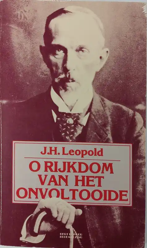 Korting O rijkdom van het onvoltooide - J.H. Leopold