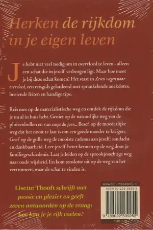 Zeven wegen naar overvloed - L. Thooft Gratis Retour