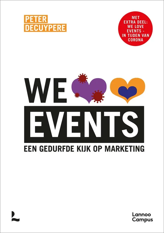 We love events (nieuwe editie) - Peter Decuypere Hoge Kwaliteit