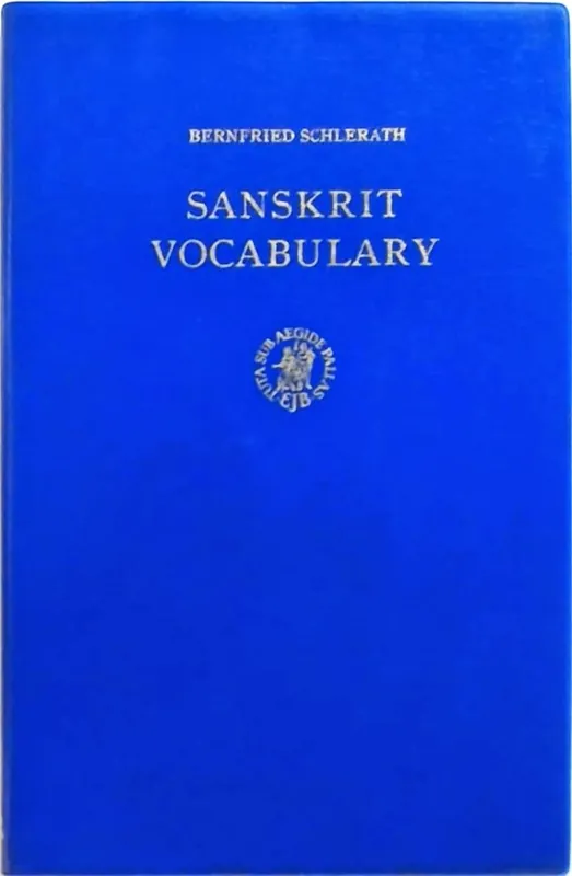 Sanskrit vocabulary - Schlerath Premium
