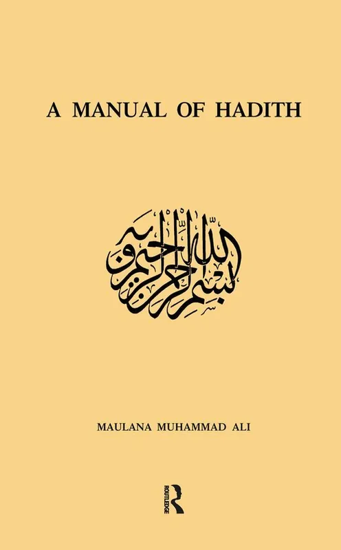 A Manual of Hadith - Muhammad Ali Uitverkoop