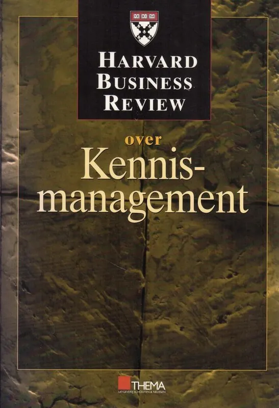 Kennismanagement - Onbekende auteur Op = Op