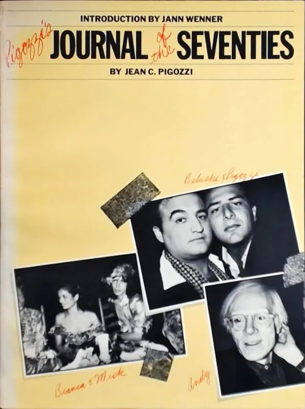 Pigozzi's Journal of the seventies - Jean C. Pigozzi Gratis Retour