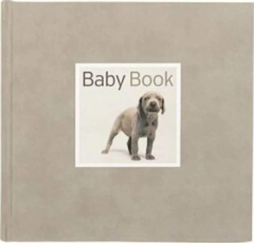 WEGMAN BABY BOOK + GROWTH CHART GEB - William Wegman Gecertificeerd