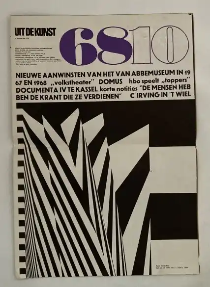 Beperkt Aanbod Uit de kunst. Uitgave van de Stichting Kunstzinnige Vorming Eindhoven en het Stedelijk Van Abbemuseum Nederland, 4e Jaargang, juni 1968 - Bresser, Jan Paul, eindred.,