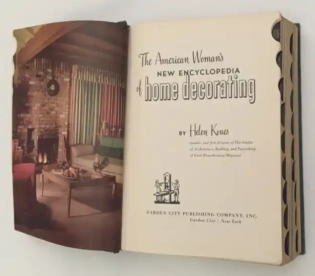 The American Woman's new encyclopedia of home decorating - Koues, Helen, Meest Verkocht