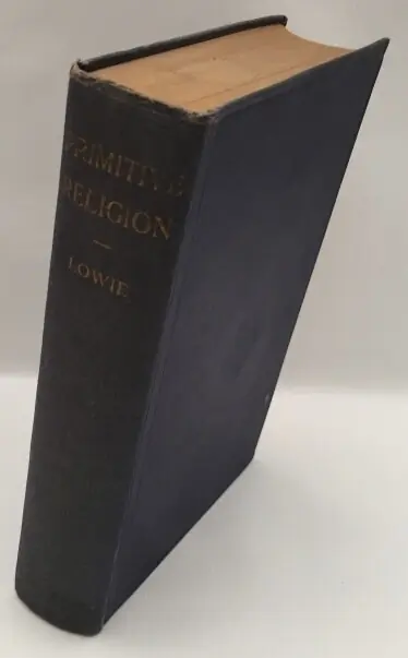 Tijdelijk Beschikbaar Primitive religion - Lowie, Robert H.,