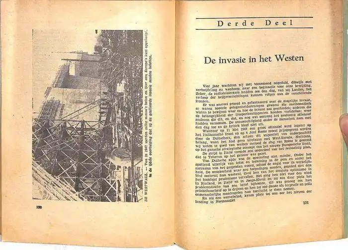 Laatste Kans De beknopte Geschiedenis van den wereldoorlog in Vooruit's Almanak 1945 - 1945 - Diverse auteurs
