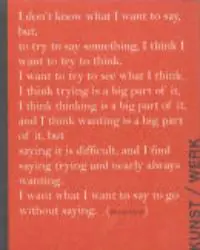 I don t know what I want to say, but (...) - Alex Arteaga Laatste Versie