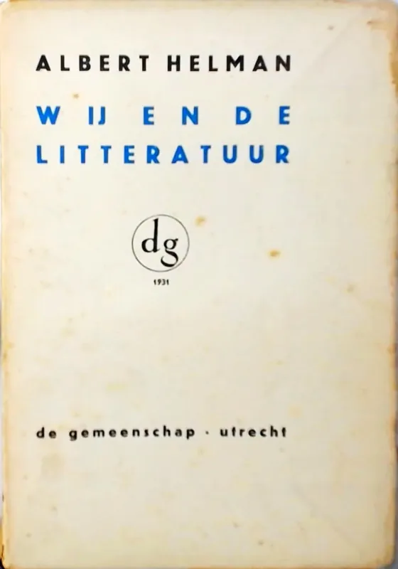 Gratis Retour Wij en de litteratuur - Albert Helman