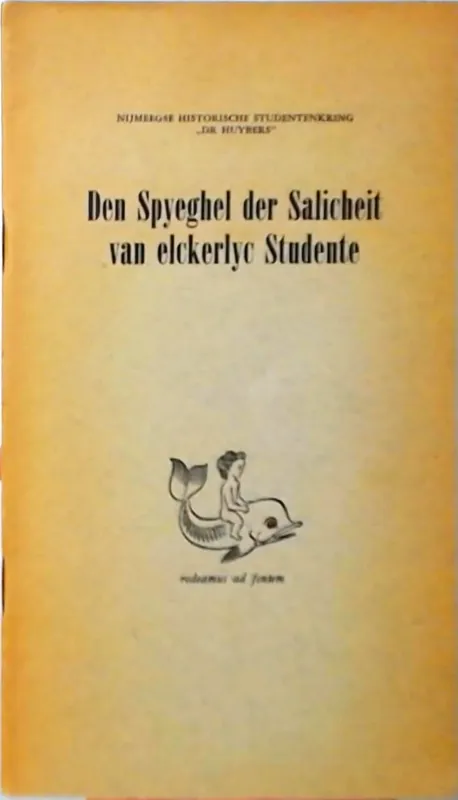 Must-Have Den Spyeghel der Salicheit van elckerlyc Studente - G Pikkemaat