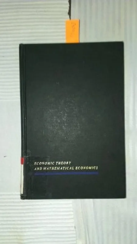 Mathematical methods in theoretical economics - Erwin Klein Seizoensaanbieding
