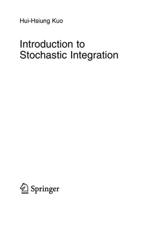 Introduction to Stochastic Integration (Universitext) - Hui-Hsiung Kuo Snelle Levering