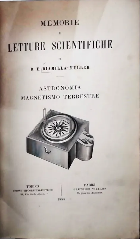 Astronomia : magnetismo terrestre - D E Diamilla Muller Fabrieksprijs