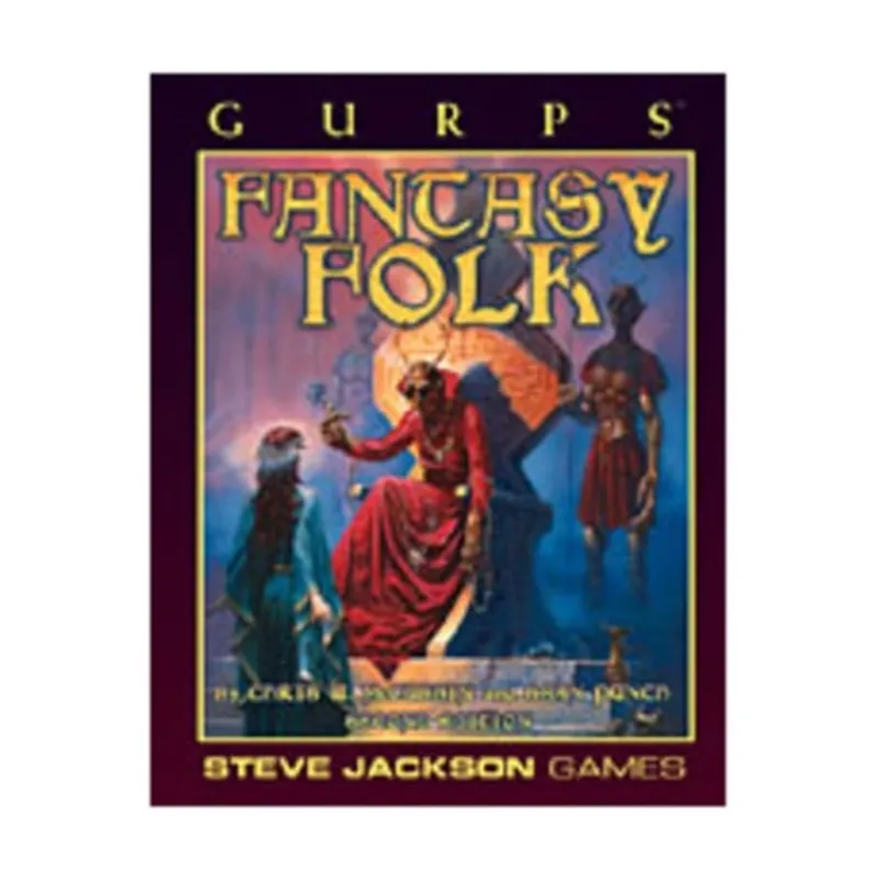GURPS Fantasy Folk (GURPS: Generic Universal Role Playing System) - Chris W. McCubbin Bestel Nu