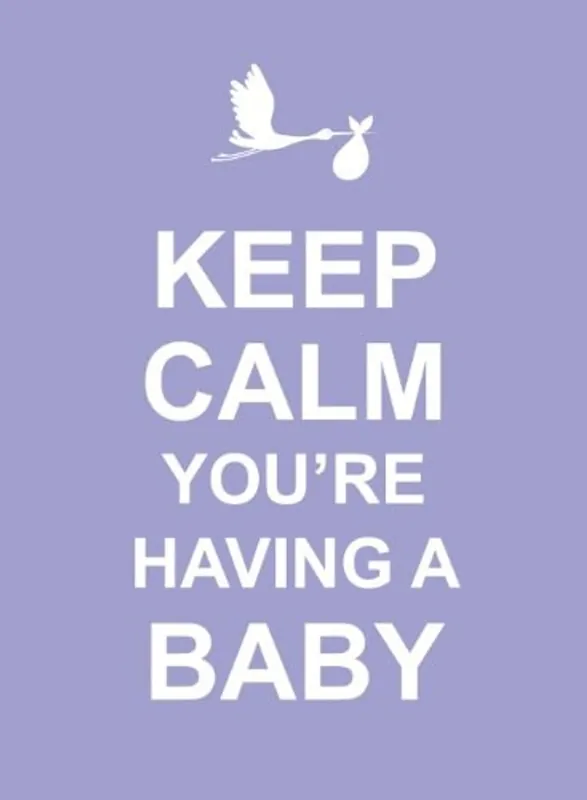 Keep calm you're having a baby - Summersdale Gratis Retour