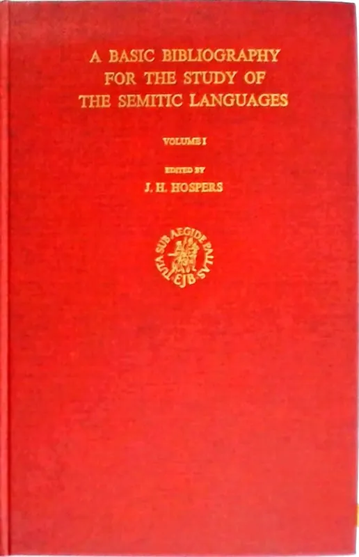 Voordeelprijs A basic bibliography for the study of the Semitic languages. (complete in 2 volumes). - HOSPERS, J.H. (JOHANNES HENDRIK). (ed.).
