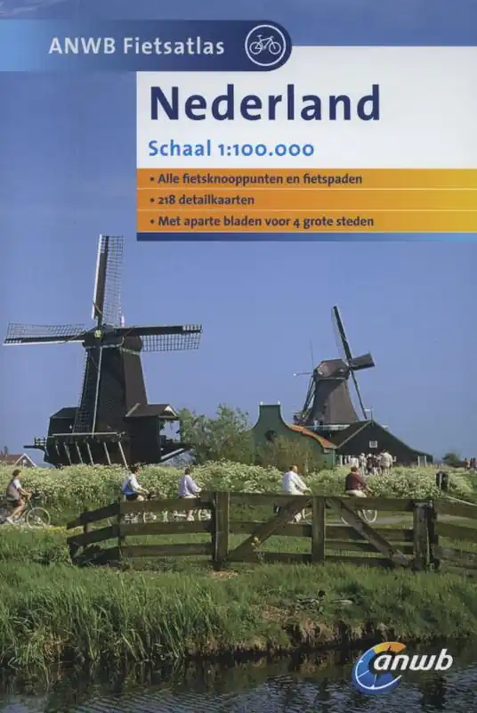 Laatste Kans ANWB Fietsatlas Nederland 1:100.000 - Anwb