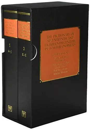 Dictionary of Seventeenth and Eighteenth-Century Dutch Philosophers. 1: A-J, 2: K-Z. - Bunge, Wiep van & Krop, Henri a.o. Rechtstreeks Van De Fabrikant
