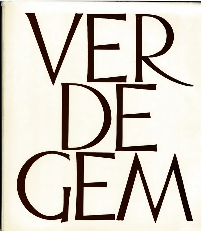 Verdegem, met een kataloog van het grafisch oeuvre - Jos Verdegem, Roger H. Marijnissen, Paul Huys Koopje