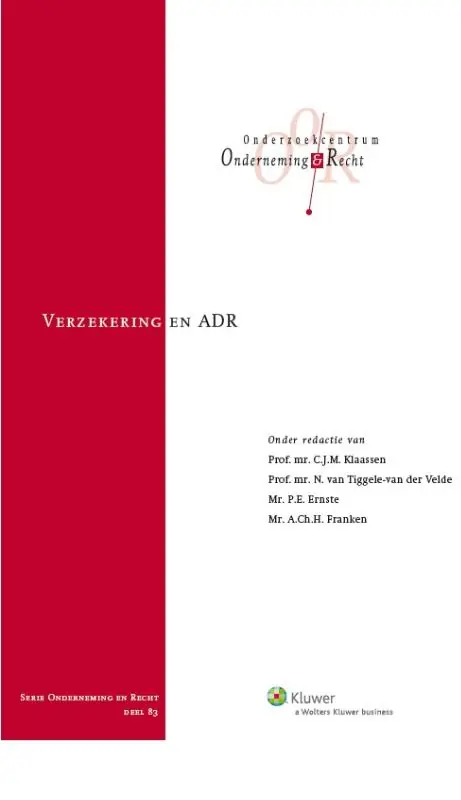 Verzekering en ADR - C. J. M. Klaassen Uitverkoop