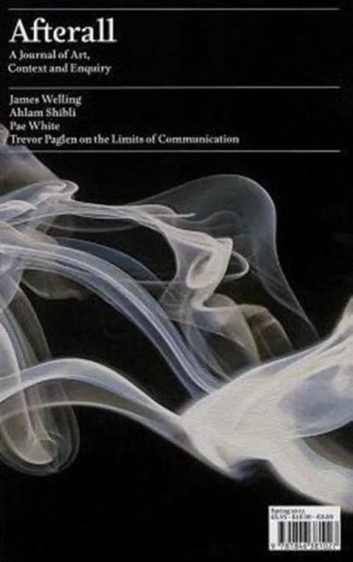 Goedkoop Afetrall 32 A Journal of Art, Context and Enquiry - Mayo, Nuria Enguita