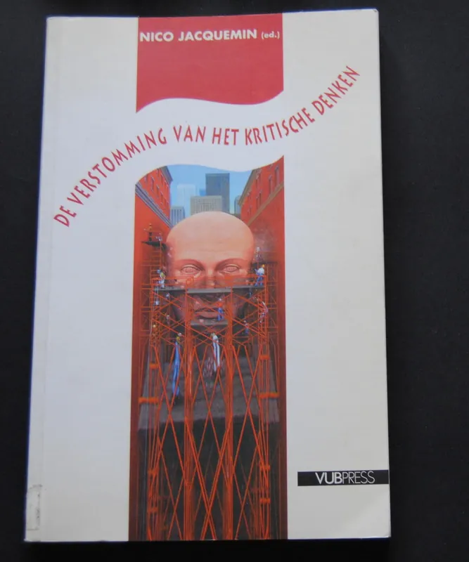 Fabrieksprijs De verstomming van het kritische denken - N. Jacquemin