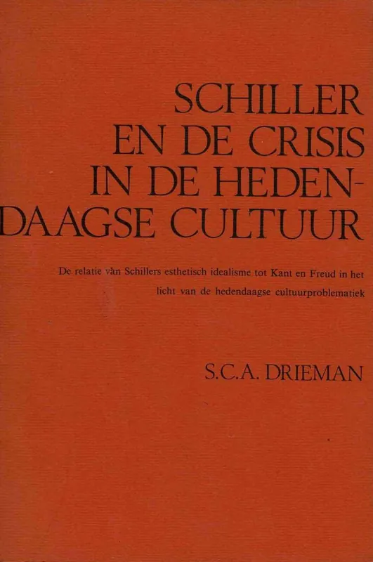 Gratis Retour Schiller en de crisis hedend. cultuur - Drieman