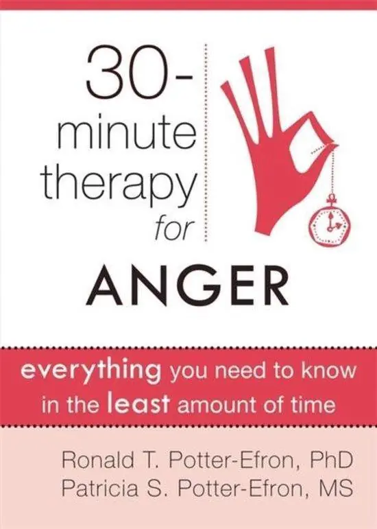 Nu Kopen ThirtyMinute Therapy for Anger Zip Book - Potter-Efron, Ronald T., MSW, PhD
