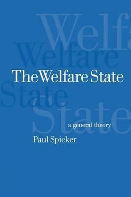 Hoge Kwaliteit The welfare state - Paul Spicker