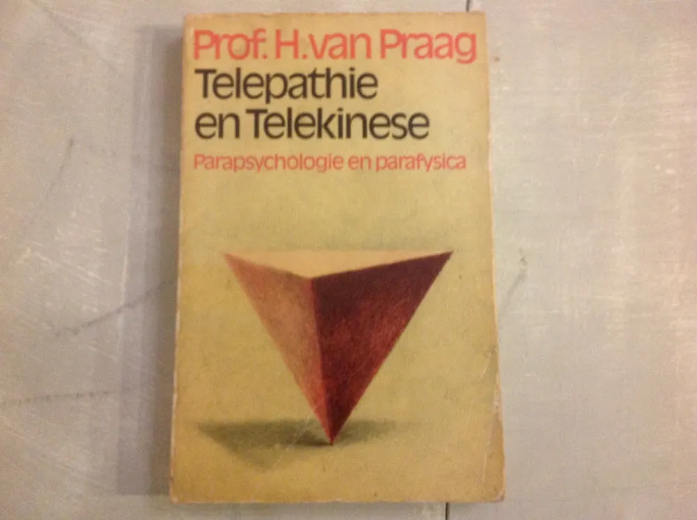 Telephatie en telekinese - Prof. H. Van Praag Tijdelijk Beschikbaar