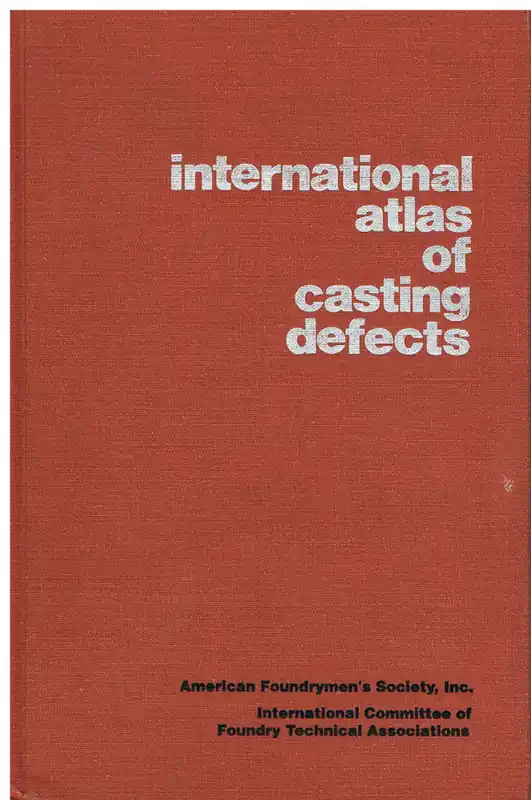 Rechtstreeks Van De Fabrikant International Atlas of Casting Defects