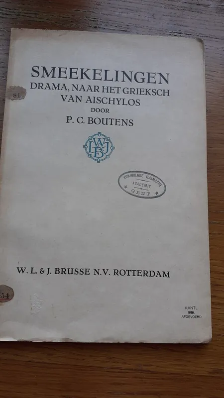 Betaalbaar Smeekelingen - Pieter Cornelis Boutens