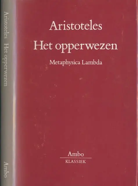Gecertificeerd Het opperwezen - Aristoteles