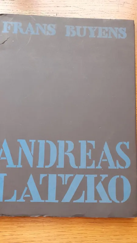 Andreas Latzko - Frans Buyens Koopje