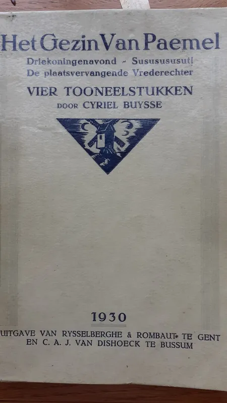 Veilige Betaling Het gezin van Paemel - Cyriel Buysse