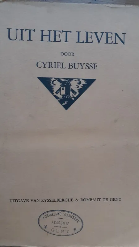 Uit het leven - Cyriel Buysse Betaalbaar