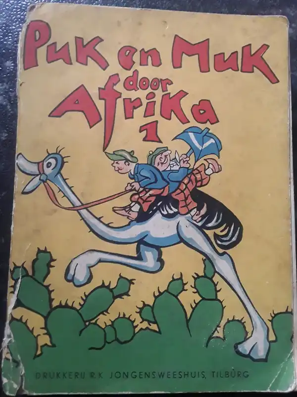 Tijdelijk Beschikbaar Puk en Muk door Afrika 1+2 - Frans Fransen