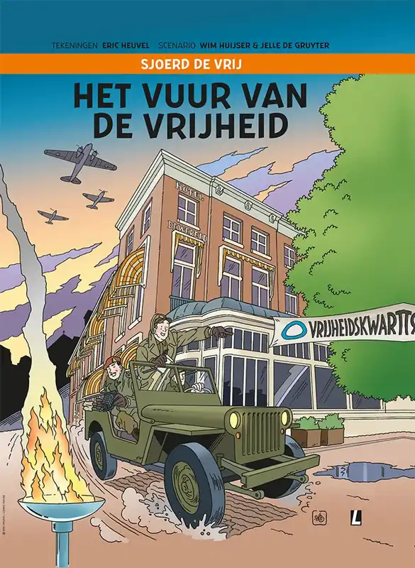 Sjoerd De Vrij - Het vuur van de vrijheid HC - Jelle de Gruyter; Wim Huijser Beperkte Voorraad