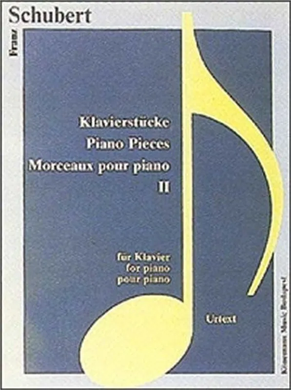 Piano Pieces II - Franz Schubert Beste Prijs