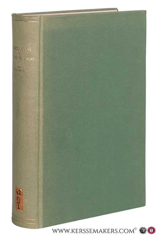 Introduction to the old testament. Third Edition (2 volumes in 1 binding). - Bentzen, Aage. Op = Op