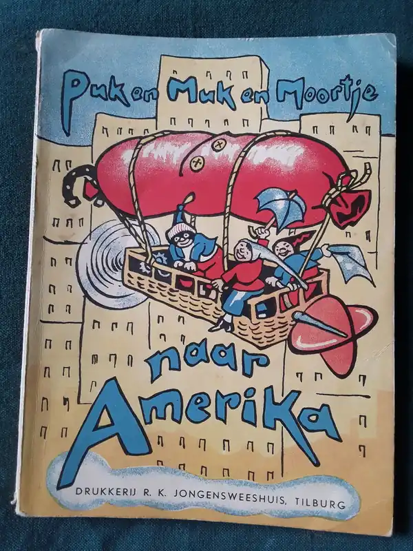 Puk en Muk en Moortje naar Amerika - Frans Franssen Gratis Verzending