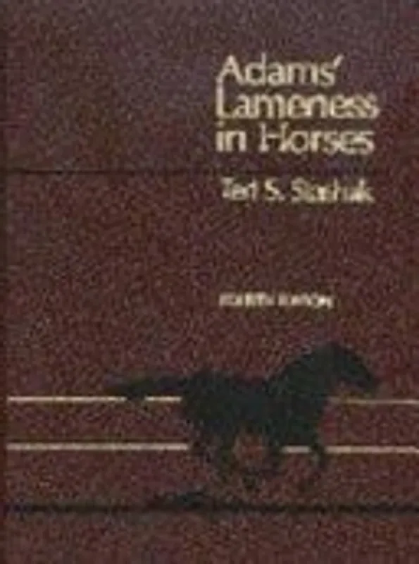 Favoriet Adams' Lameness in Horses - Ted S. Stashak
